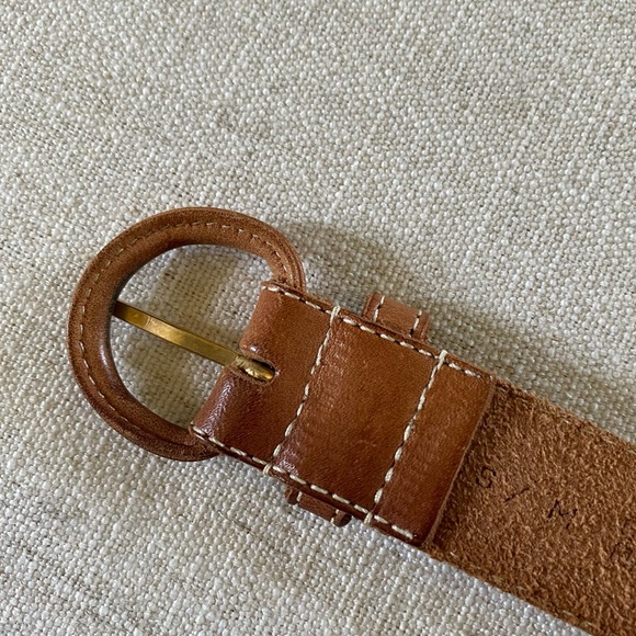 Vintage Leather Belt - Picture 7 of 11